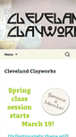 Mobile Screenshot of clevelandclayworks.net